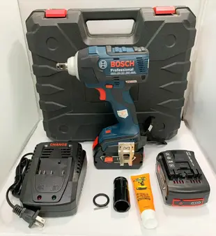 無刷電動扳手 原廠博世 BOSCH GDS18V-EC300ABR 18V雙電 5.0AH (8折)