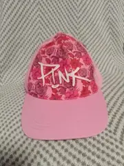 PINK Official baseball Snapback cap hat new with tags Medium Adjustable