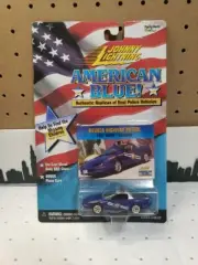Johnny Lightning 1997 Chevrolet Camaro American Blue Series Nevada Highway...