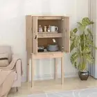 vidaXL Highboard 60x40x120 cm Solid Wood Pine 2BB