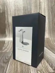GEORG JENSEN BLOOM BOTANICA VASE 6" POLISHED STAINLESS STEEL
