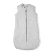Baby Studio Infant Soft Sleeveless Sleeping Bag Grey Lines Cotton 2.5 Tog L