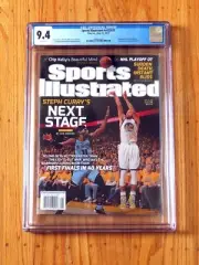 Stephen Curry Sports Illustrated 122 2015 CGC 9.4 RARE