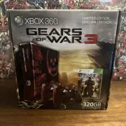 Brand New - Xbox 360 Gears of War 3 Limited Edition Console - Factory Sealed
