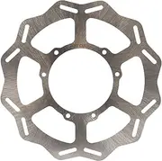 Motorcycle Front Rear Brake Disc Rotor Set 240 260 270mm Motorcycle Fr&on&t Rear Brake Disc Rotor For Ho&nd&a CR 125 250 125E 125R 250E 250R CRF 250R 450R 250X 450X 450RX 450L(260mm Front Disk)
