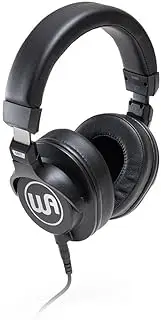 Warm Audio WA-HRT Headroom Closed Studio Headphones (45mm Neodymium Driver, Interchangeable Ear Pads, for Monitoring & Recording) - Black