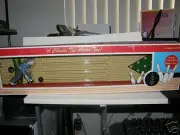 Rocket Classic Bowling tin toy spring-tension release in box {{ rare }}