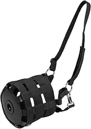 Labymos Easy Breathe Grazing Muzzle Horse Mouth Cover Equine Grass Muzzle Equestrian Equipment for Horse Pony Donkey