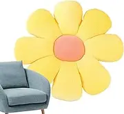 Flower Chair Seat - Daisy Plush Cushion | Soft Flower Shaped Floor Cushion for Car Sofa Living Room Multipurpose Petal Cushion for Chair Balcony Couch Cute and Cozy Home Accessory
