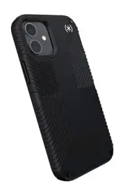 Speck Products Presidio2 Grip iPhone 12 Mini Case, Black/Black/White