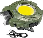 Hat Brim Clip Light, Hat Clip Light, Clip on Torch, Adjustable Magnetic Motion Detection Lamp for Construction and Outdoor Activities, Hunting Accessory
