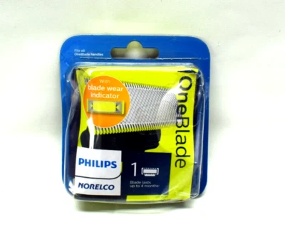 Philips Norelco Genuine OneBlade Replacement Blade, 1 Count, QP210/80