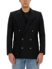 [Balmain] Balmain-Double-Breasted Jacket-Uomo 50