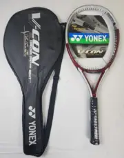 Yonex V-Con Spec OS Tennis Racket w/ Cover - 4 5/8", 107 sq in, New Old Stock