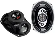Boss P69.4C 6x9" 4-Way Coaxial Speakers