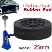 Rubber Heavy Duty Pad for Bottle Jack Protection Pad 25mm Dia Recess On Bottom.