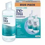 ReNu Sensitive Duo Pack - 710mL Multi-Purpose Contact Lens Solution