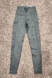 Aerie NWT offline highrise pocket leggings heathered green size S