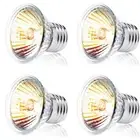 4PCS E27 Reptile Heating Bulb 50W UVA+UVB Full Spectrum Heat Lamp Lizard Turtle