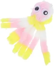 ERINGOGO Interactive Plush Stuffed Octopus Toy for Cats and Dogs Chewing Chasing Plaything
