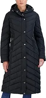 [Madden Girl] Women's Plus-Size Long Maxi Puffer in Plus Sizes