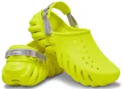Crocs Echo Clogs w/ Reflective Strap Acidity Neon Yellow Slides Men’s Size 11
