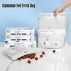 10Pcs/Box Leakproof Food Bags Reusable Freezer Stand Up Zip Lock Bag