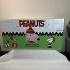 ENESCO Exclusive 2022 PEANUTS Christmas SNOOPY CERAMIC COOKIE JAR Factory Sealed