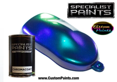 Pint Kit of CHROMACOAT - PEACOCK - Custom Paint, Chameleon, Urethane Based