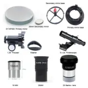 Complete set of self-made 114mm F8 reflective Astronomical telescope accessories