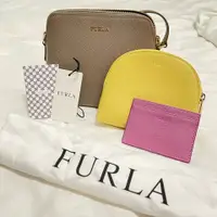 在飛比找PopChill優惠-[二手] FURLA 貝殼包/斜背包/肩背包