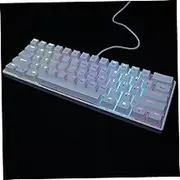 FONDOTIN Wired Mechanical Gaming Keyboard Compact RGB Backlit Design for PC and Laptops High Performance Keys with Functionality for Gamers Go Users