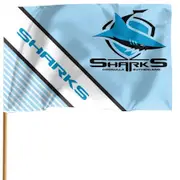 Cronulla Sharks NRL Game Day Flag * Great for Games or Home!