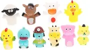 Pcs Animal Finger Puppets Set Educational Toys for Boys and Girls Boys and Girls Toys Flexible Sturdy Fun for Toddlers