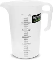 Fluid and Chemical Measuring Jug, 3 Litre Capacity