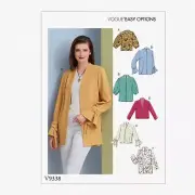 EasyBreeze Women's Loose-Fit Jacket Sewing Kit - Sizes 14-22