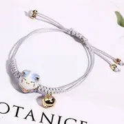 Lucky Cat Bracelet Yellow - One Size