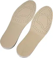 FOMIYES 1 Pair Height Increase Insole Height Increase Shoe Insert Height Insoles Height Lifting Insole Heel Lift Insert Shoe Lift Height Increase Shoe Pads Invisible Heel Lift Insole Beige