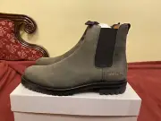 Brand New Common Projects Winter Chelsea Boot Gray Khaki Size 44