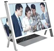 Screen Magnifier for Computer Monitor,21 Inch Ultra-Clear Laptop Amplifier,Phone Screen Enlarger Projector,Screen Magnification 3-4 Times,for Laptops, Tablets, Mobile Phones
