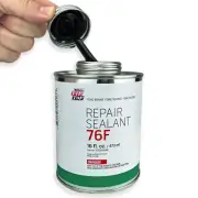 Rema Tip Top 76F Innerliner Tire Repair Sealant (Flammable) 16 oz Brush Cap Can
