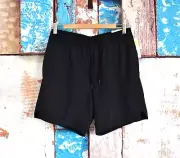 Men's All In Motion Active Light Run Lined Short 7 Inseam MEDIUM Black NEW