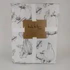 Nicole Miller Oblong Tablecloth 60x102 Fall Autumn Pumpkins Gourds 100% Cotton