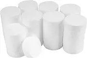 3 Inch 40-Pack Foam Circles for Crafts (1" Thick), Polystyrene Round Foam Disc for DIY Projects, Cakes and Decorations, Sculpture, Modeling, Arts and Crafts Supplies.(White)