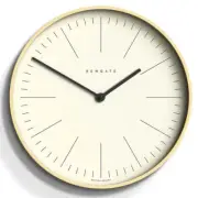 NEW Newgate Mr Clarke Pale Wood Wall Clock, Marker Dial 40, 41cm