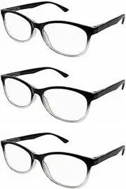 One Power Reading Glasses for Men Women Multi Flex Focus Dial Vision Auto Adjust Glasses From .5X to 2.5X For Small Print