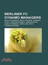 在飛比找三民網路書店優惠-Berliner Fc Dynamo Managers