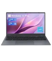 Laptop Computer 15.6 inch, Intel Quad Core N95, 12GB LPDDR5 RAM 1TB NVMe SSD