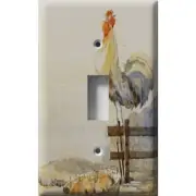 SnazzySwitch Morning Rooster Decorative Light Switch Plate Cover