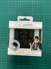 Harry Potter Cube Alarm Clock Led Glow Lights Colour Changing Led Lights NIB
